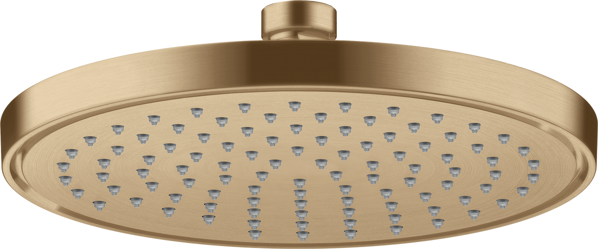 HANSGROHE Sprchová hlavice AXOR ShowerSolutions 220 1jet EcoSmart #35383140 - Brushed Bronze