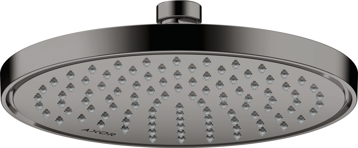 HANSGROHE AXOR ShowerSolutions horní sprcha 220 1jet EcoSmart #35383330 - Leštěný černý chrom