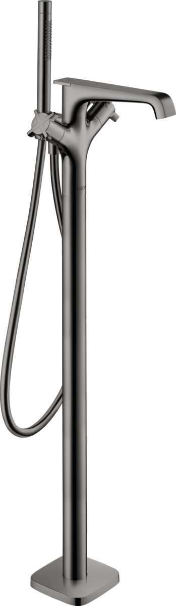 HANSGROHE Podlahový vanový termostat AXOR Citterio E #36416330 - Leštěný černý chrom