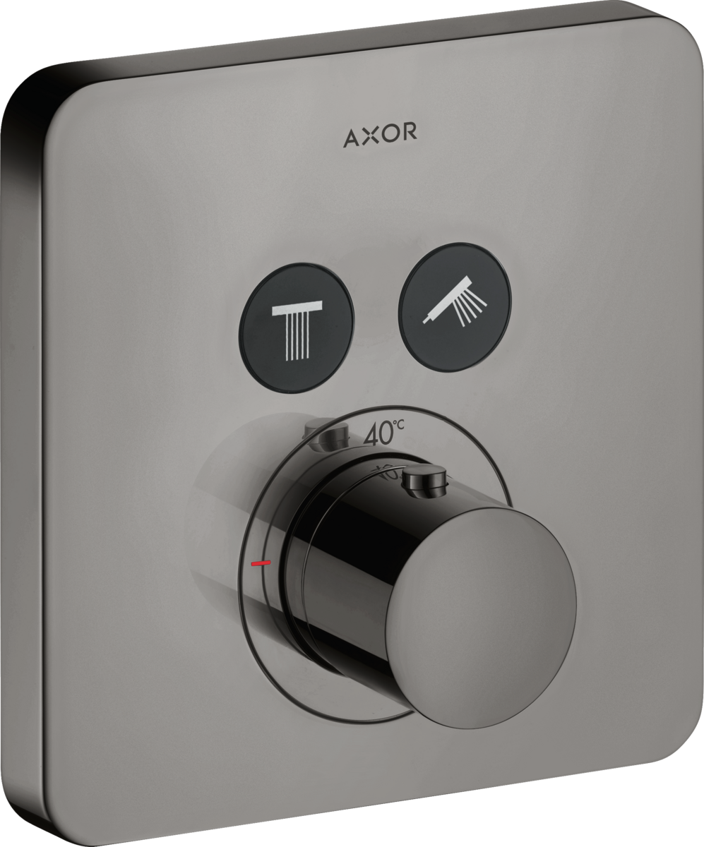 HANSGROHE AXOR ShowerSolutions termostat pod omítku softsquare pro 2 spotřebiče #36707330