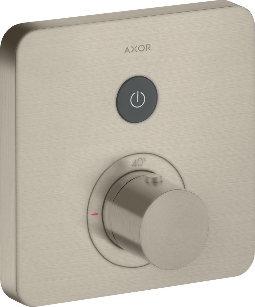 HANSGROHE AXOR ShowerSelect termostat skrytý softsquare 1 spotřebitel #36705820 - kartáčovaný nikl