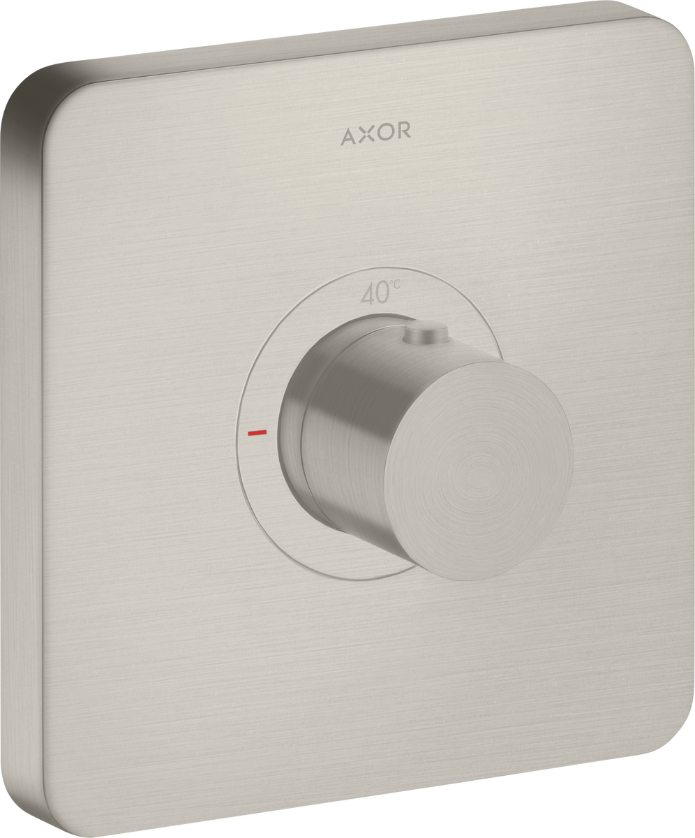 HANSGROHE AXOR ShowerSelect Termostat HighFlow skrytý softsquare #36711800 - nerezová ocel Optic
