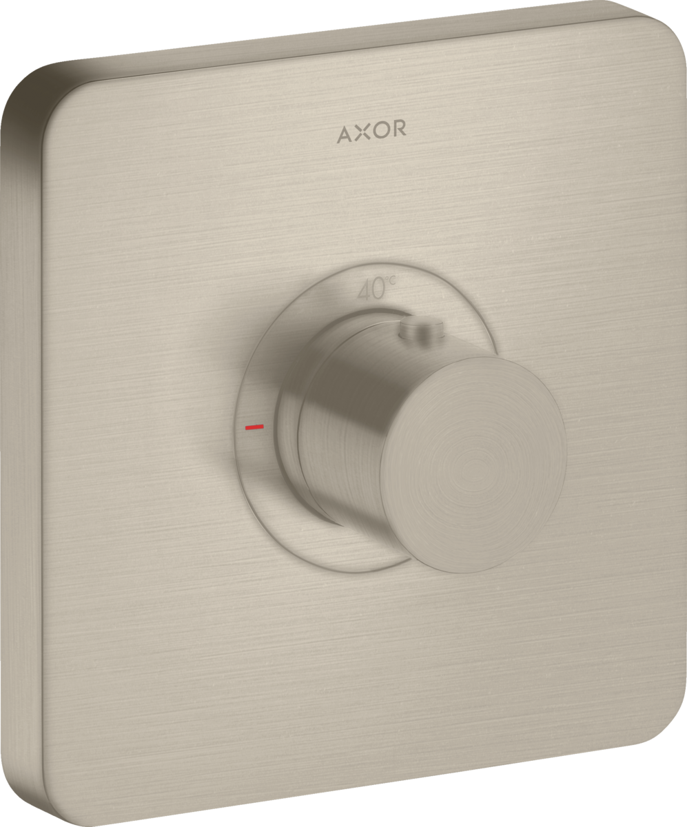 HANSGROHE AXOR ShowerSelect Termostat HighFlow skrytý softsquare #36711820 - kartáčovaný nikl