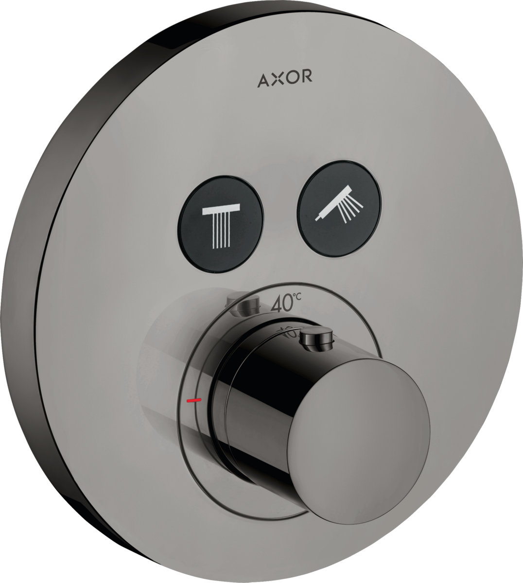HANSGROHE AXOR ShowerSolutions Termostat skrytý kulatý pro 2 spotřebiče #36723330