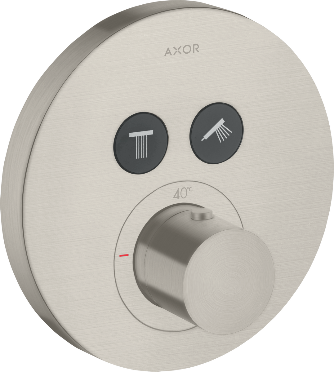 HANSGROHE AXOR ShowerSolutions Termostat skrytý kulatý pro 2 spotřebiče #36723800