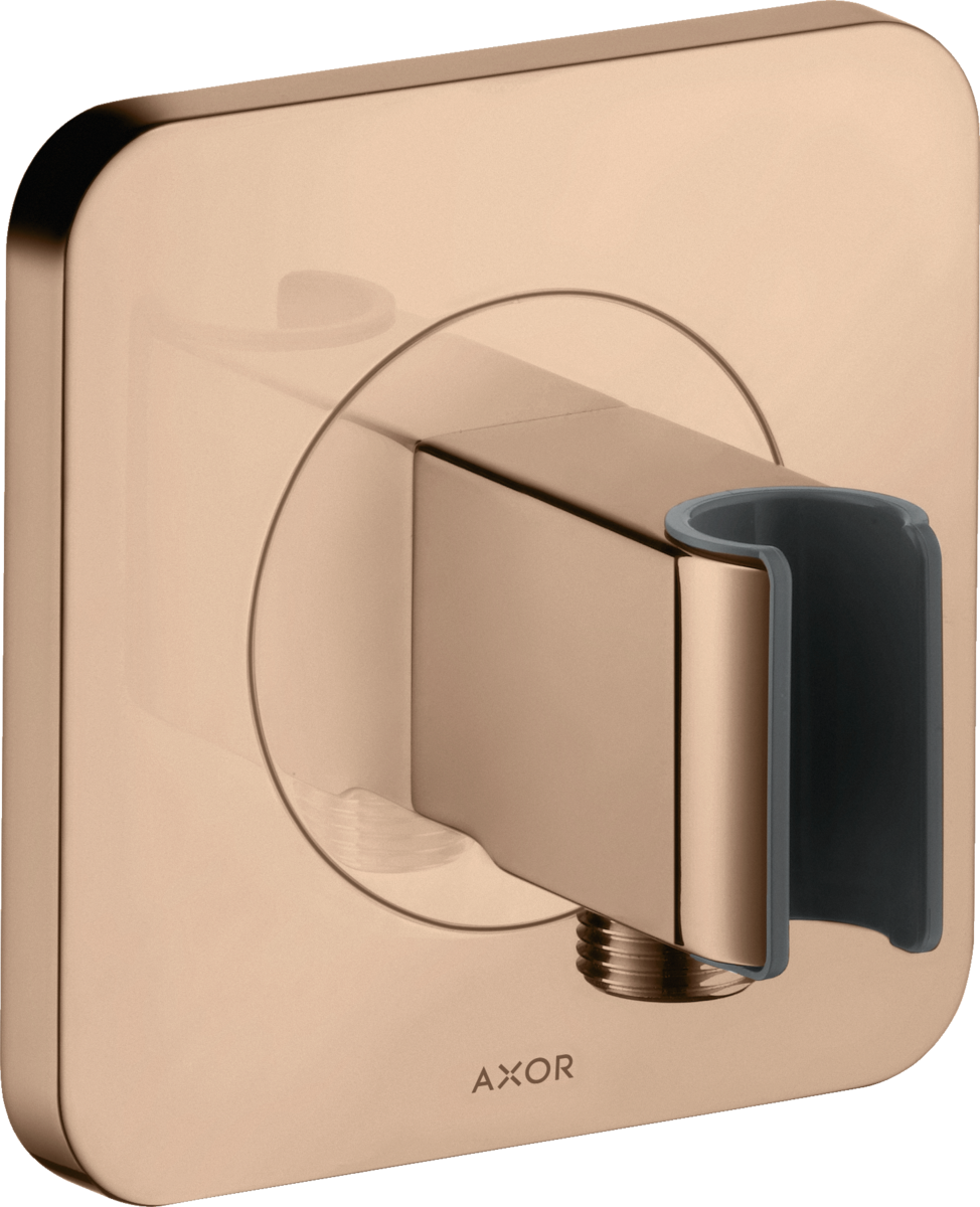 HANSGROHE AXOR Citterio E Porter unit 120/120 softsquare #36724300 - Polished Red Gold