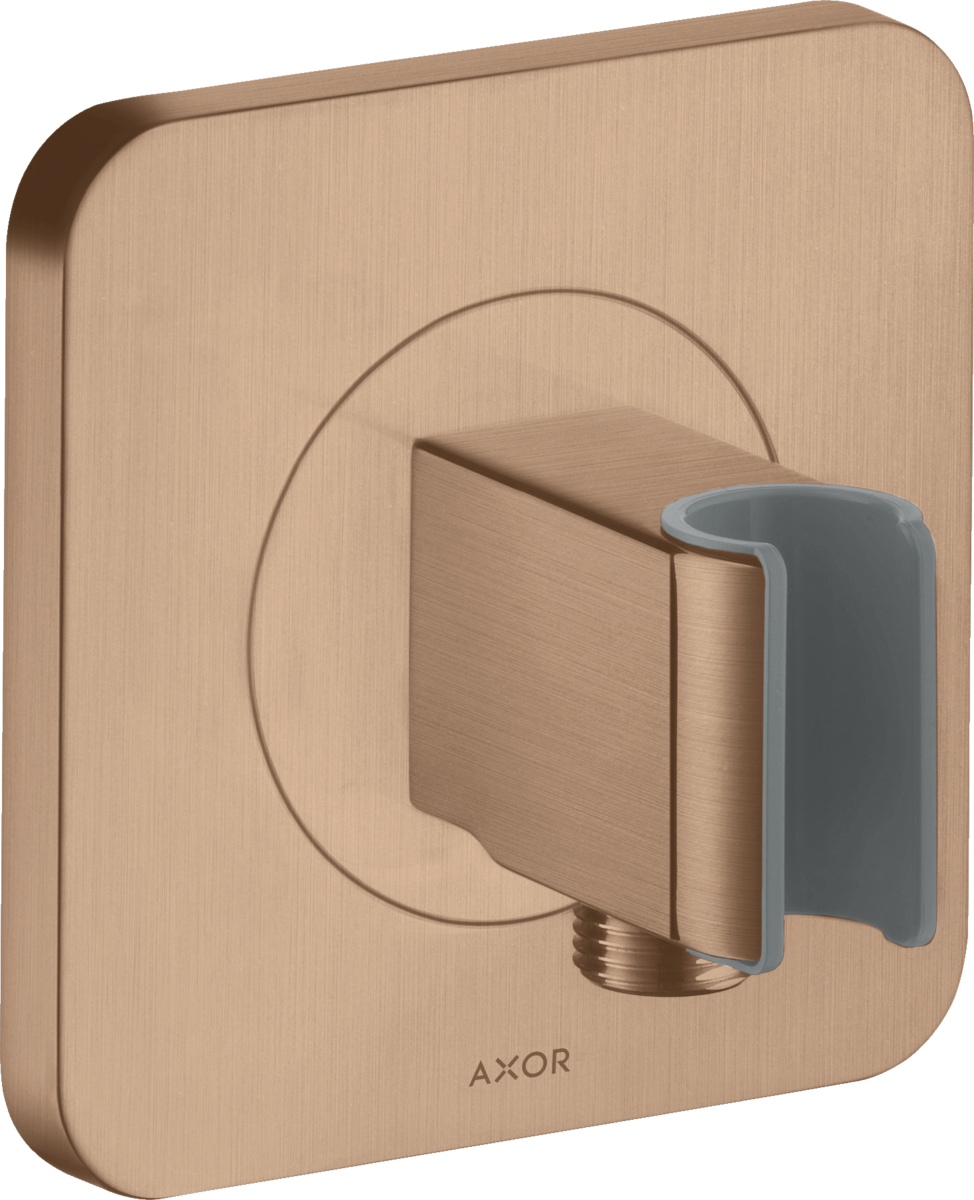 HANSGROHE AXOR Citterio E Porter unit 120/120 softsquare #36724310 - Brushed Red Gold