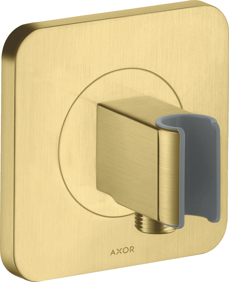 HANSGROHE AXOR Citterio E držák sprchy s připojením 120/120 #36724950 - Brushed Brass