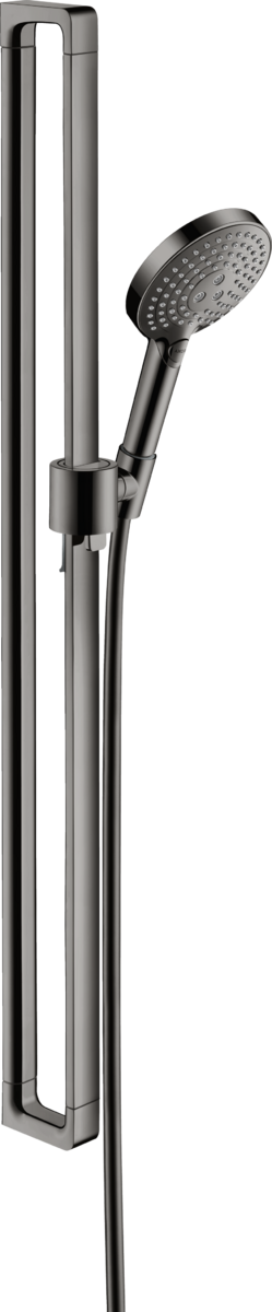 HANSGROHE AXOR Citterio E sprchový set 0,90 m s ruční sprchou 120 3jet #36735330 - leštěný černý chrom