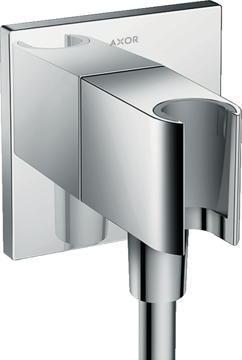 HANSGROHE AXOR ShowerSolutions Jednotka s držákem, hranatá #36734000 - chrom