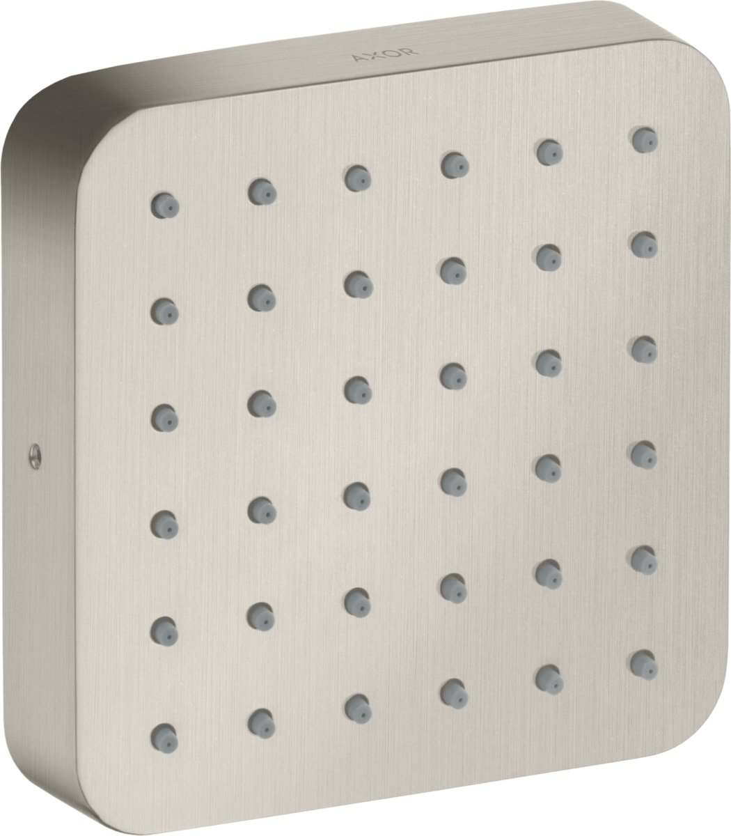 HANSGROHE AXOR Citterio E sprchový modul 120/120 skrytý softsquare #36822800 - nerezová ocel Optic