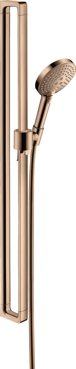 HANSGROHE AXOR Citterio E sprchový set 0,90 m s ruční sprchou 120 3jet #36735300 - Leštěné červené zlato