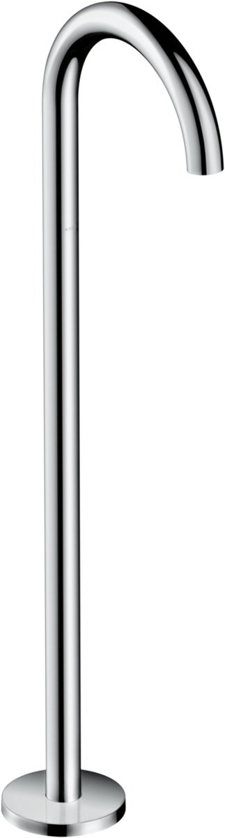 HANSGROHE AXOR Uno Vanový výtok oblý volně stojící na podlaze #38412000 - chrom