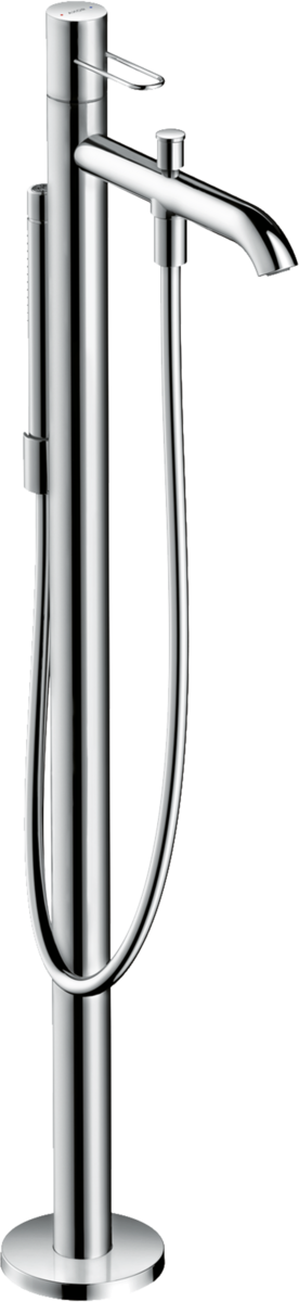 HANSGROHE AXOR Uno jednopáková vanová baterie stojánková s madlem #38442000 - chrom