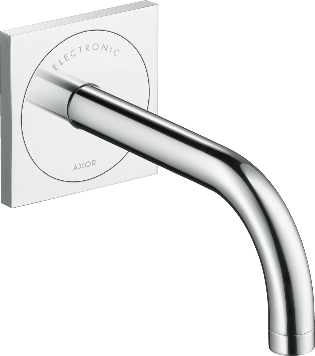 HANSGROHE AXOR Uno Elektronická umyvadlová baterie pod omítku, montáž na stěnu, s výtokem 165 mm #38119000 - chrom