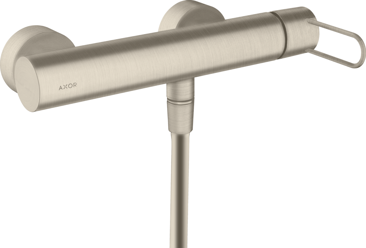 HANSGROHE Jednopáková sprchová baterie AXOR Uno s obloukovou rukojetí #38621820 - kartáčovaný nikl