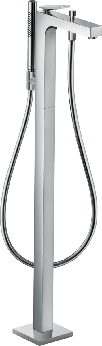 HANSGROHE AXOR Citterio Páková vanová baterie volně stojící na podlaze s páčkovou rukojetí #39440000 - chrom