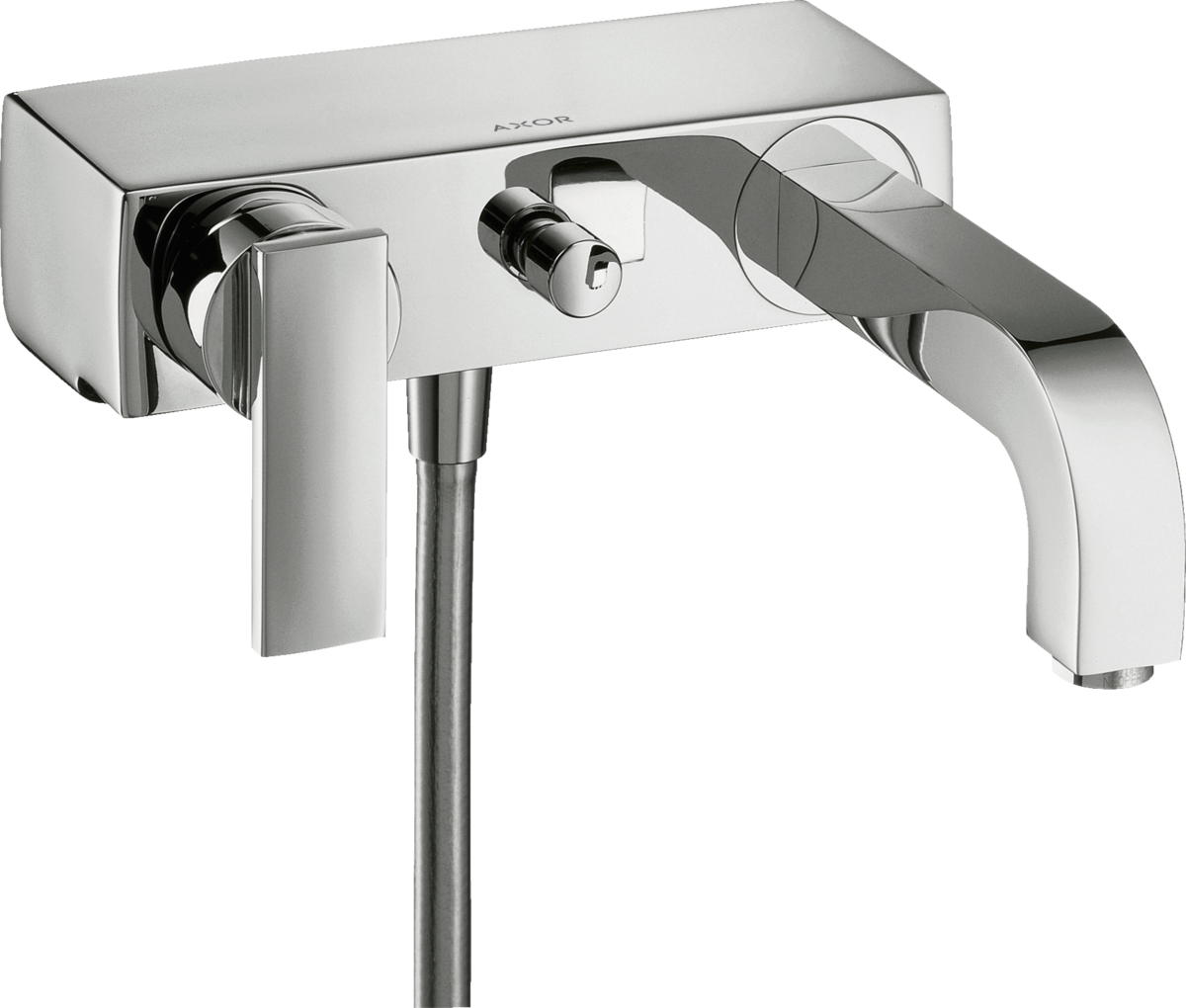 HANSGROHE AXOR Citterio jednopáková povrchová vanová baterie s pákovou rukojetí #39400000 - chrom