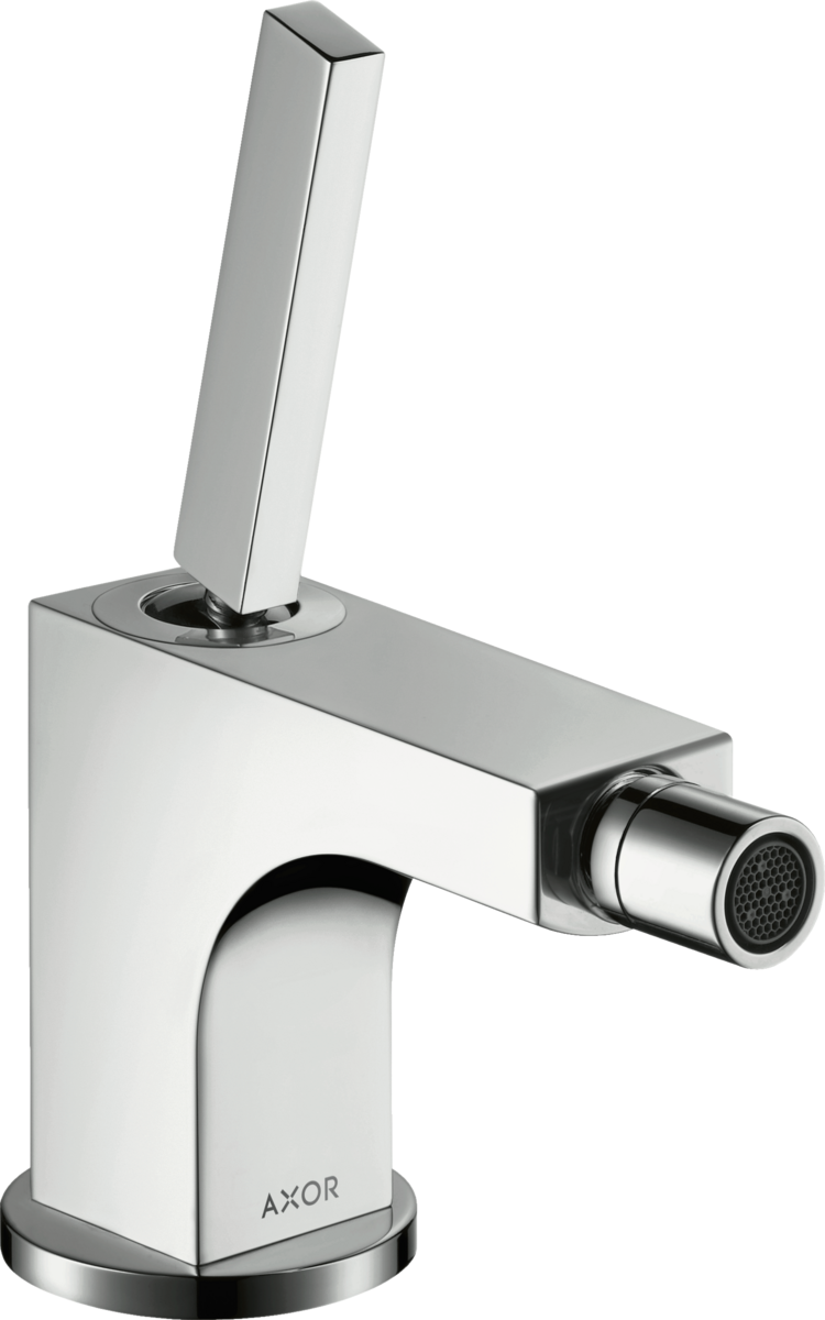 HANSGROHE AXOR Citterio Páková bidetová baterie s odtokovou soupravou s táhlem #39210000 - chrom