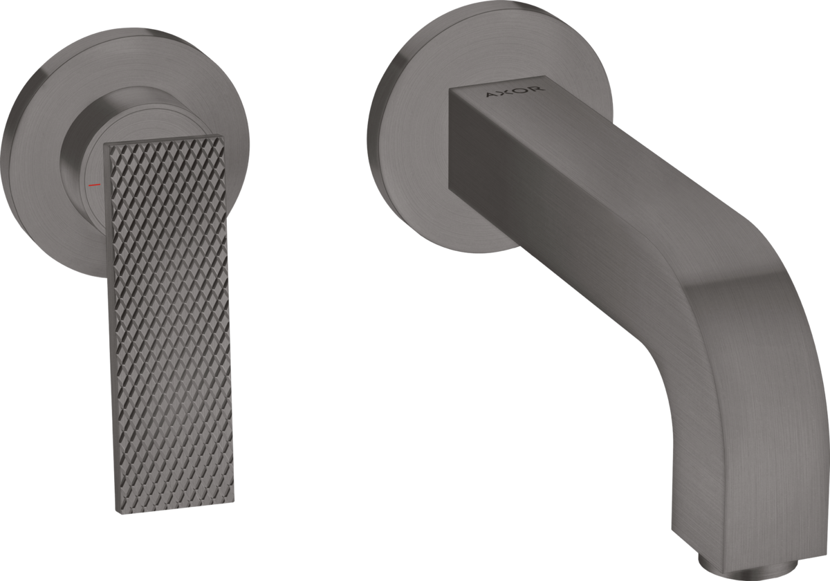 HANSGROHE AXOR Citterio umyvadlová baterie pod omítku #39181340 - kartáčovaný černý chrom