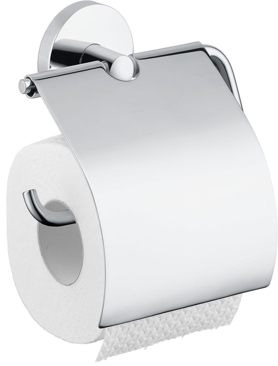HANSGROHE Držák na toaletní papír Logis s víkem #40523820