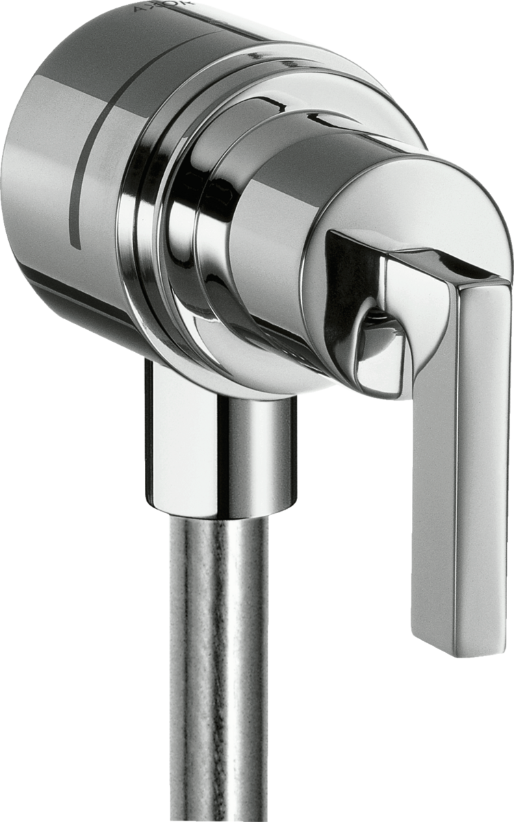 HANSGROHE AXOR Citterio Přípojka hadice s uzavíracím ventilem, s páčkovou rukojetí 39882000