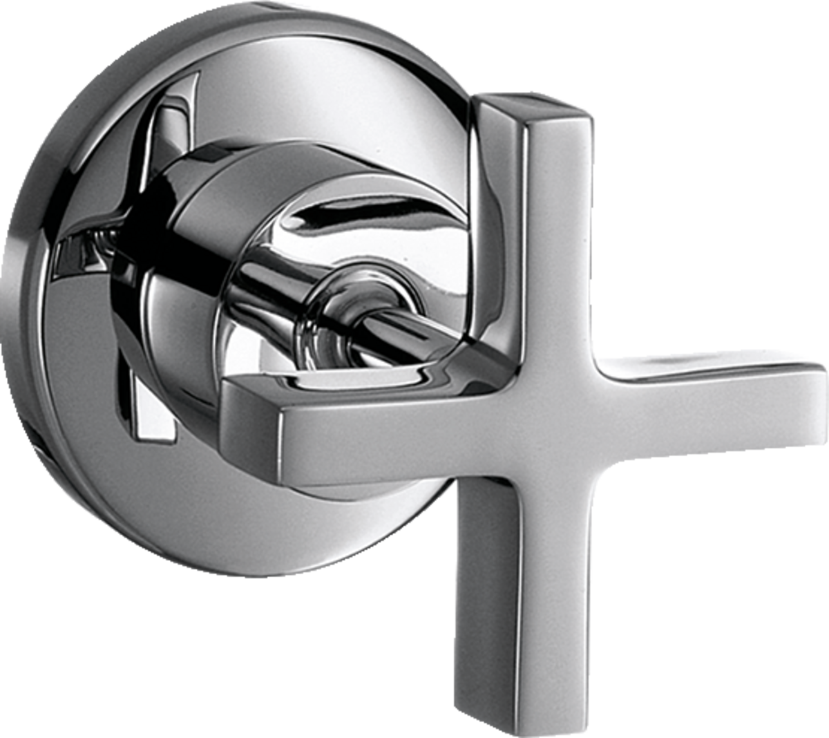 HANSGROHE AXOR Citterio Uzavírací ventil s podomítkovou instalací, s rukojetí ve tvaru kříže #39965000 - chrom