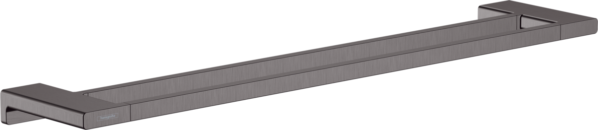 HANSGROHE AddStoris držák na osušku dvojitý 65cm #41743340 - kartáčovaný černý chrom