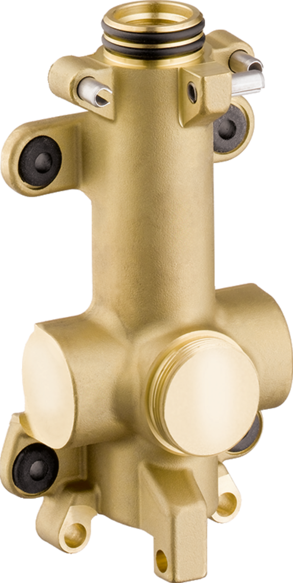 HANSGROHE AXOR ShowerSolutions Základní těleso/jednotka vedení vody pro poličku 120/120 s podomítkovou instalací #40877180