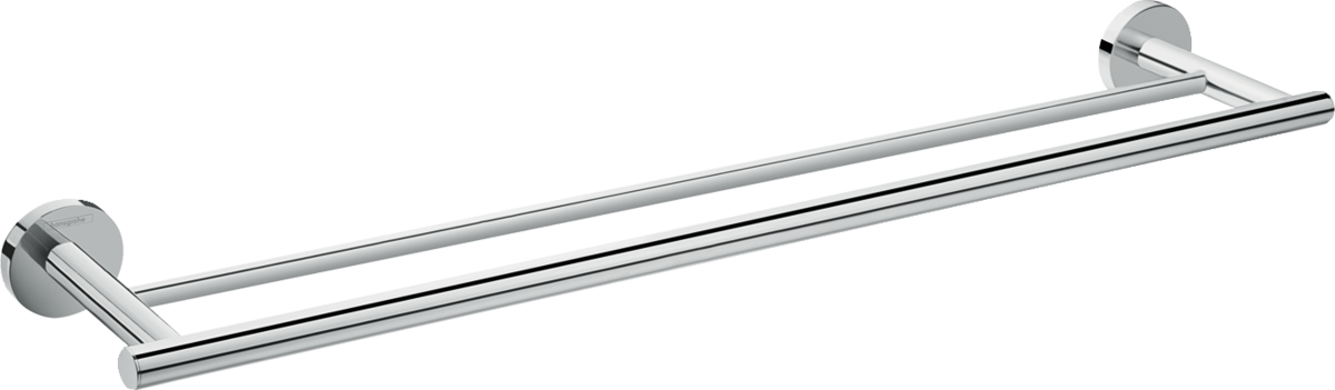 HANSGROHE Logis Universal Věšák na osušku, dvouramenný #41712000 - chrom