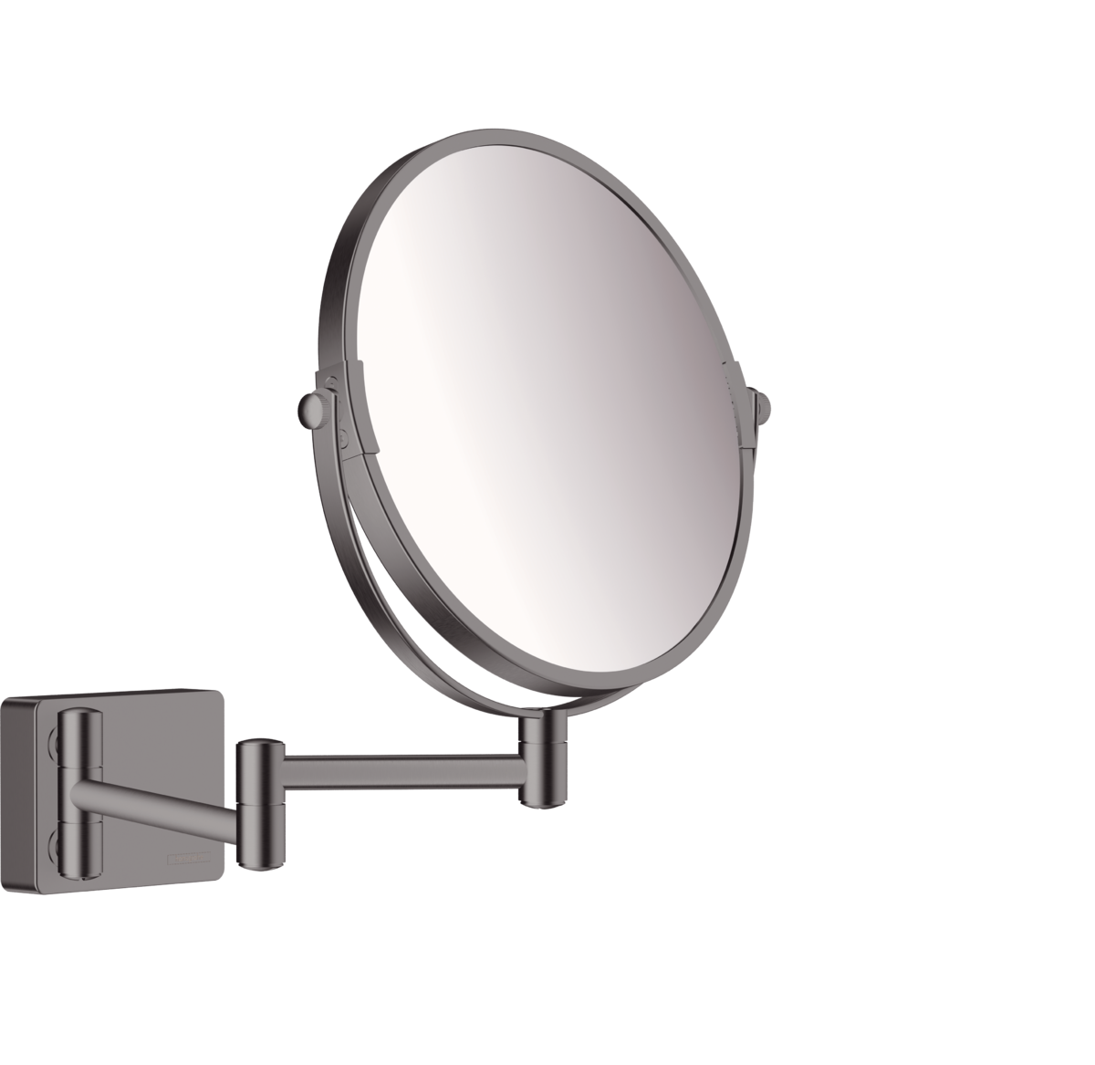 HANSGROHE AddStoris kosmetické zrcadlo #41791340 - kartáčovaný černý chrom