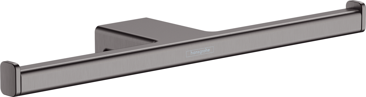 HANSGROHE AddStoris držák na toaletní papír dvojitý #41748340 - kartáčovaný černý chrom