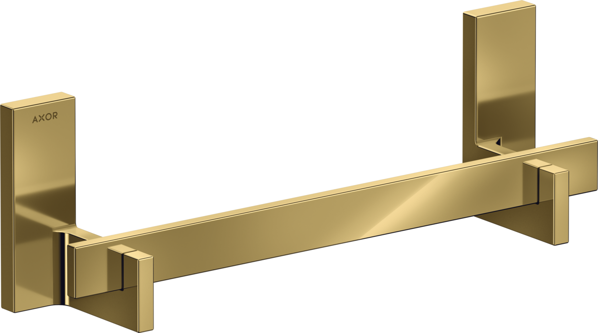 HANSGROHE AXOR Universal Rectangular Madlo #42613990 - leštěný vzhled zlata