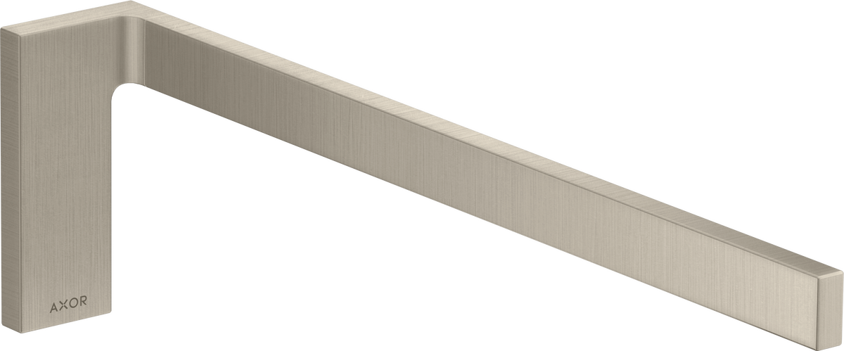HANSGROHE AXOR Universal Rectangular Věšák na ručník #42626820 - kartáčovaný nikl