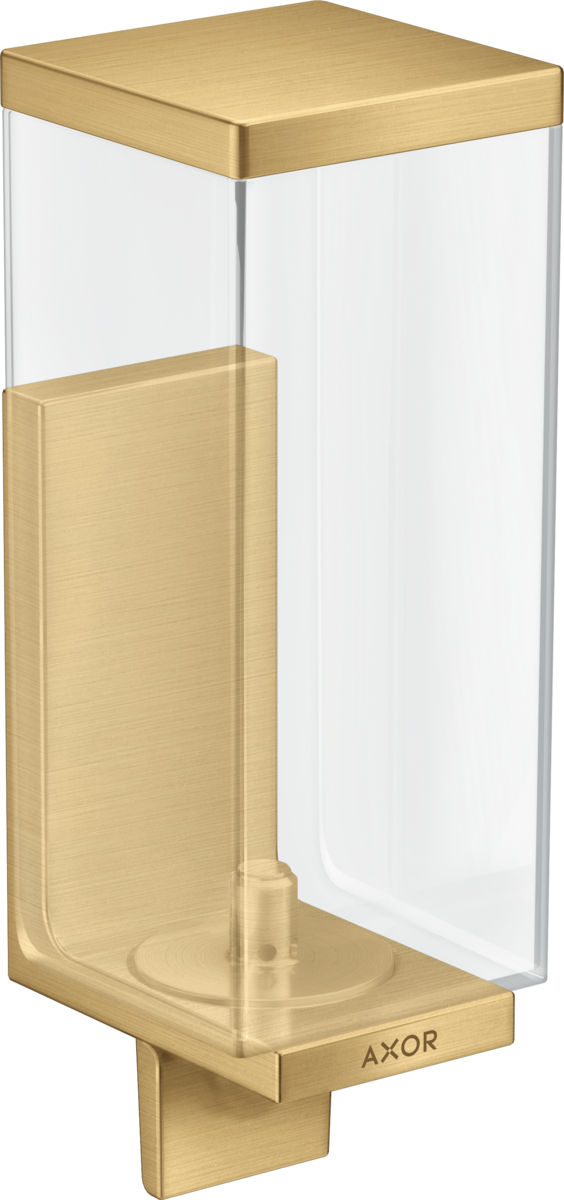 HANSGROHE AXOR Univerzální obdélníkový dávkovač pleťové vody #42610250 - Brushed Gold Optic