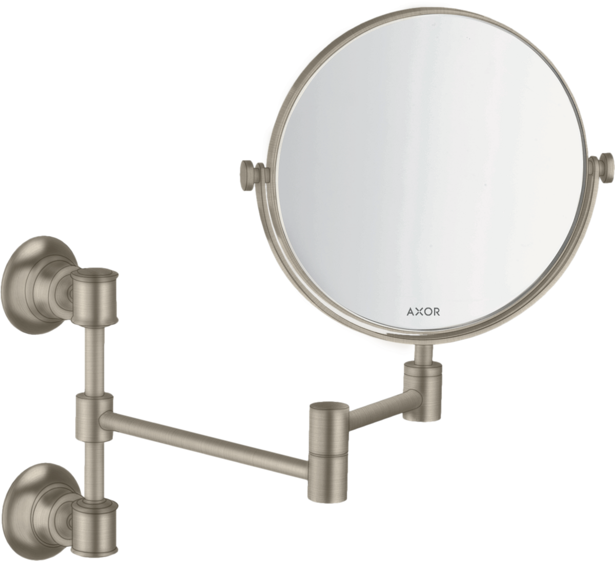 HANSGROHE AXOR Montreux Kosmetické zrcadlo #42090820 - kartáčovaný nikl