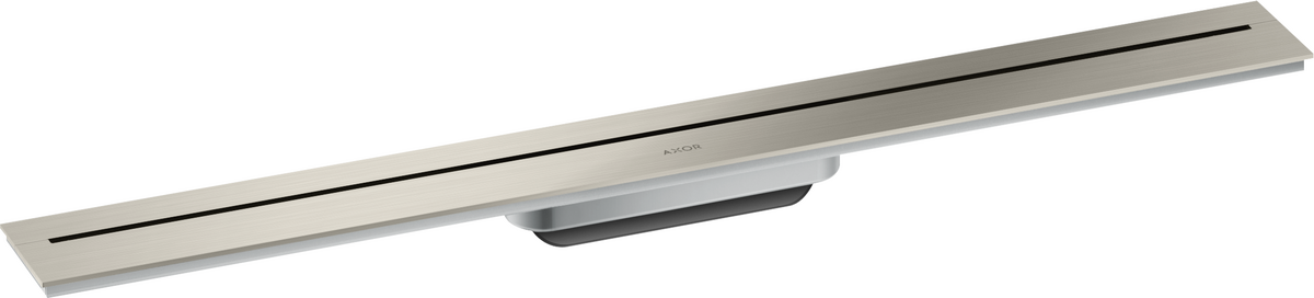 HANSGROHE AXOR Drain Vrchní sada sprchového žlabu 800 pro montáž ke stěně #42526800 - kartáčovaná nerezová ocel