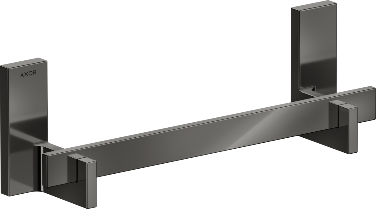 HANSGROHE AXOR Univerzální obdélníkové madlo #42613330 - leštěný černý chrom