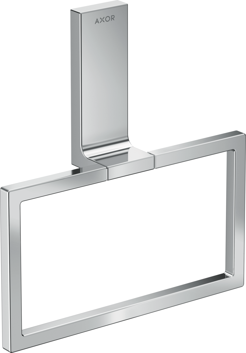 HANSGROHE AXOR Universal Rectangular Kruh na ručník #42623000 - chrom