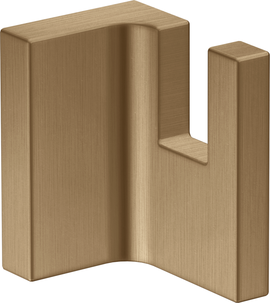 HANSGROHE AXOR Universal Rectangular Háček na ručník #42611140 - kartáčovaný bronz