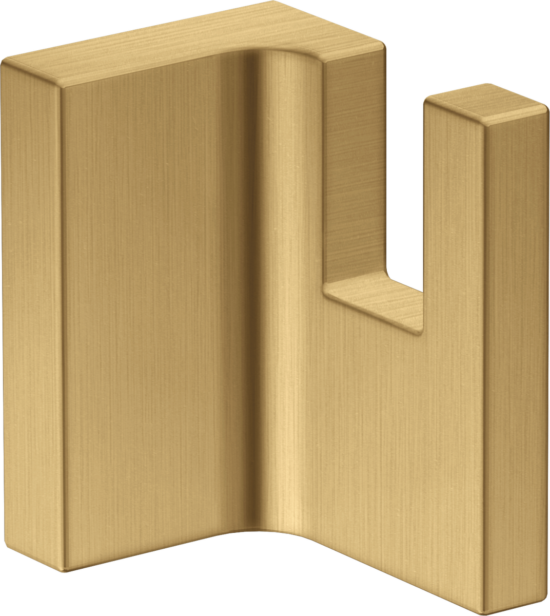 HANSGROHE Univerzální obdélníkový háček na ručníky AXOR #42611250 - Brushed Gold Optic