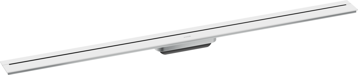 HANSGROHE AXOR Drain Vrchní sada sprchového žlabu 1200 pro montáž ke stěně #42529700 - matná bílá