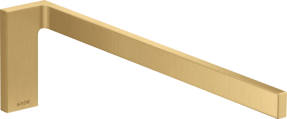HANSGROHE AXOR Univerzální obdélníkový držák ručníků #42626250 - Brushed Gold Optic