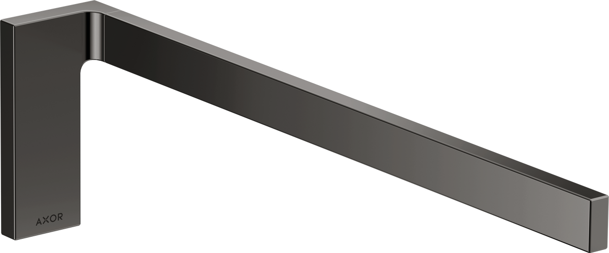 HANSGROHE Univerzální obdélníkový držák ručníků AXOR #42626330 - leštěný černý chrom