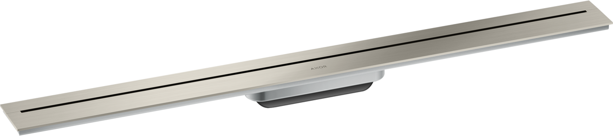 HANSGROHE AXOR Drain Vrchní sada sprchového žlabu 900 pro montáž ke stěně #42527800 - kartáčovaná nerezová ocel