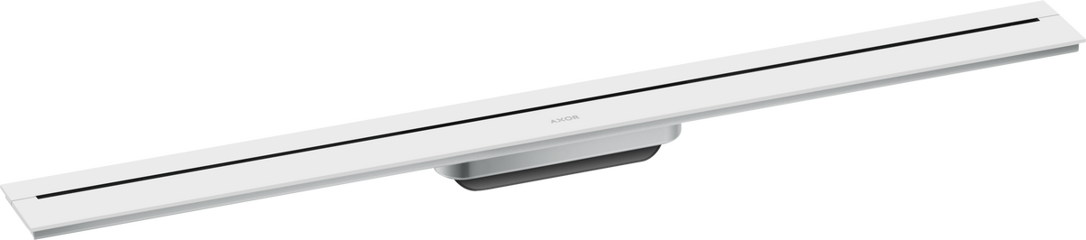 HANSGROHE AXOR Drain Vrchní sada sprchového žlabu 900 pro montáž ke stěně #42527700 - matná bílá