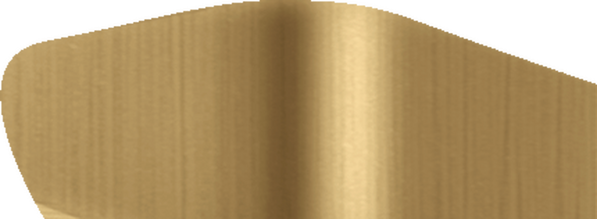 HANSGROHE Univerzální obdélníkové zrcadlo na holení AXOR #42649250 - Brushed Gold Optic