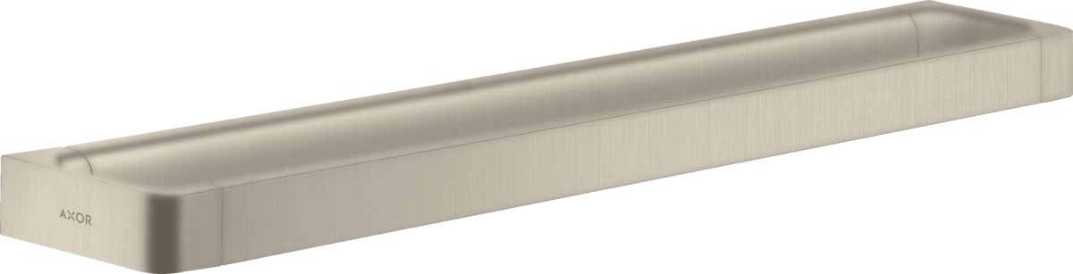 HANSGROHE AXOR Universal Doplňky Lišta/věšák na osušku 600 mm #42832820 - kartáčovaný nikl