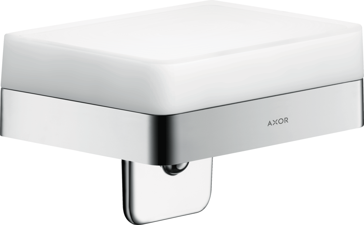 HANSGROHE AXOR Universal Doplňky Dávkovač tekutého mýdla s poličkou #42819000 - chrom