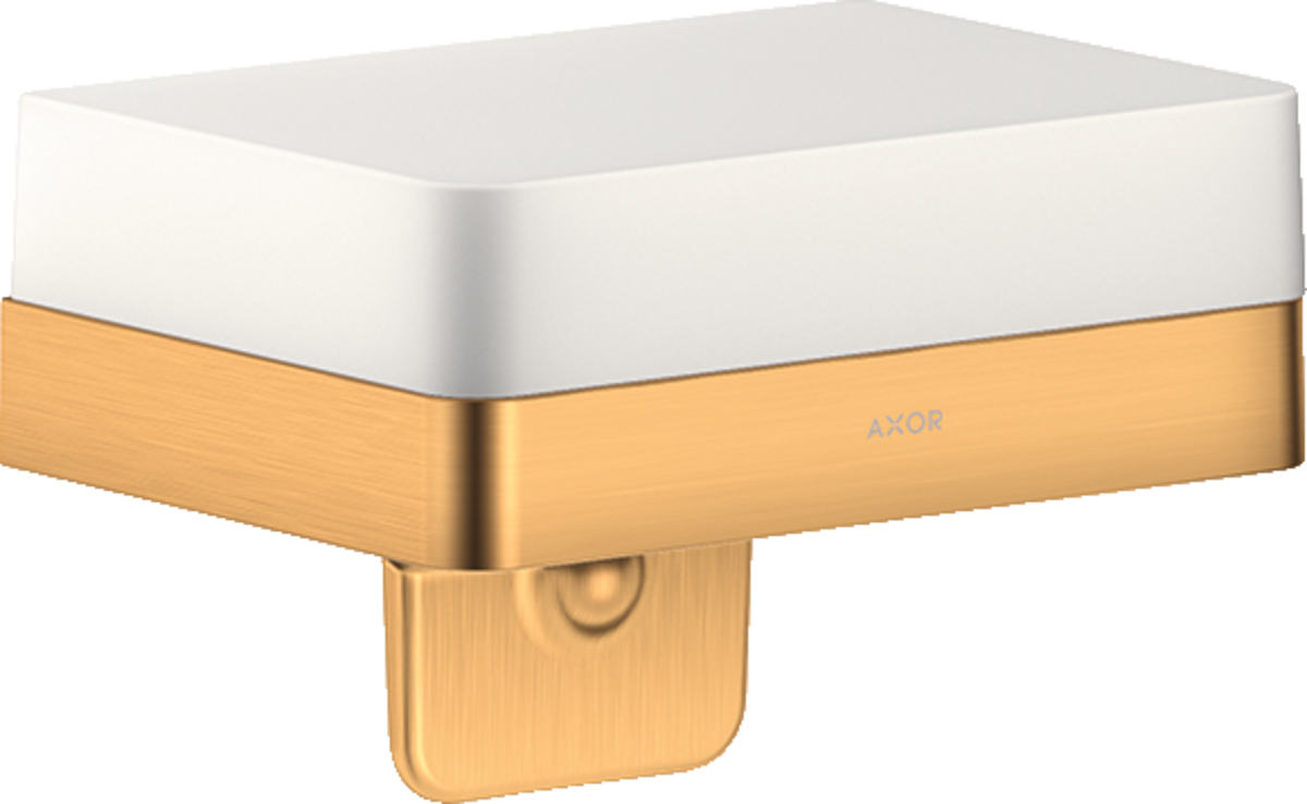 HANSGROHE AXOR Universal Softsquare dávkovač tekutého mýdla #42819250 - Brushed Gold Optic